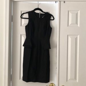 JCrew Linen Peplum dress